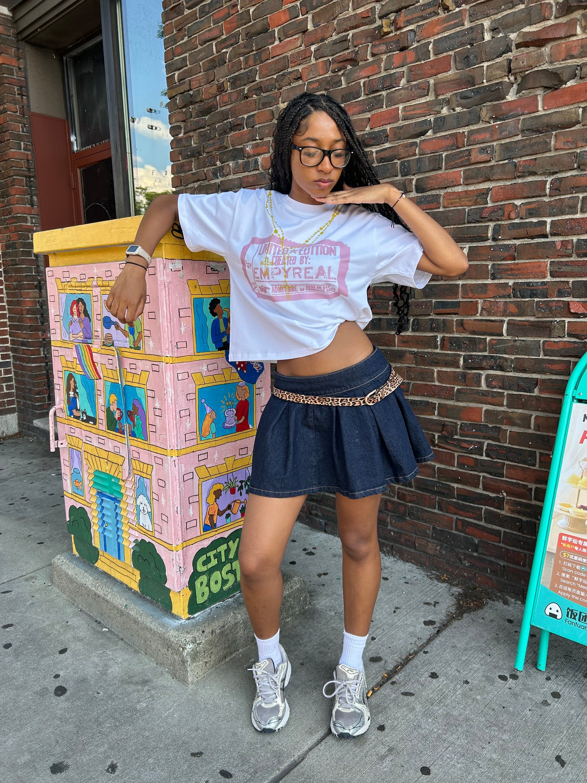 “ADMIT ONE” TEE(PINK)