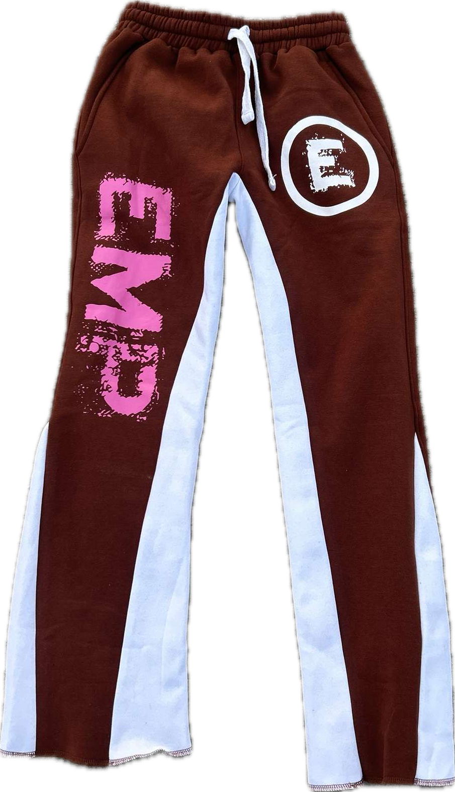 “Target” EMP Sweatpants(Brown/Pink)