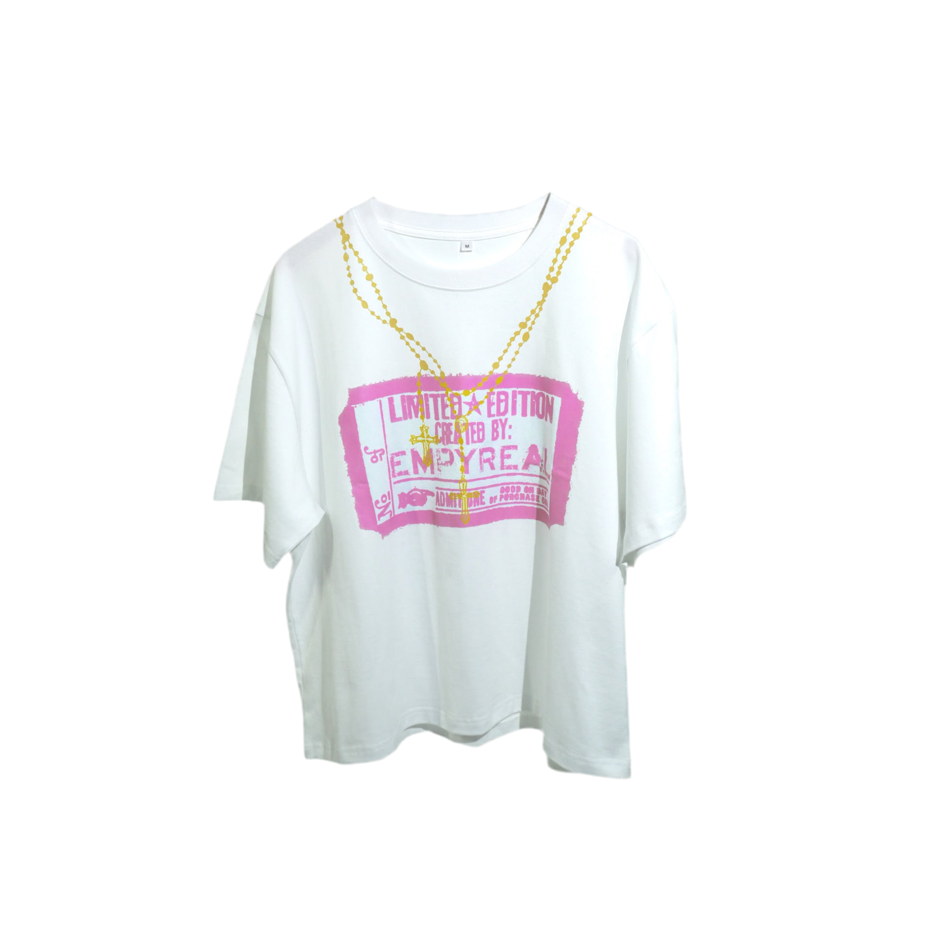 “ADMIT ONE” TEE(PINK)