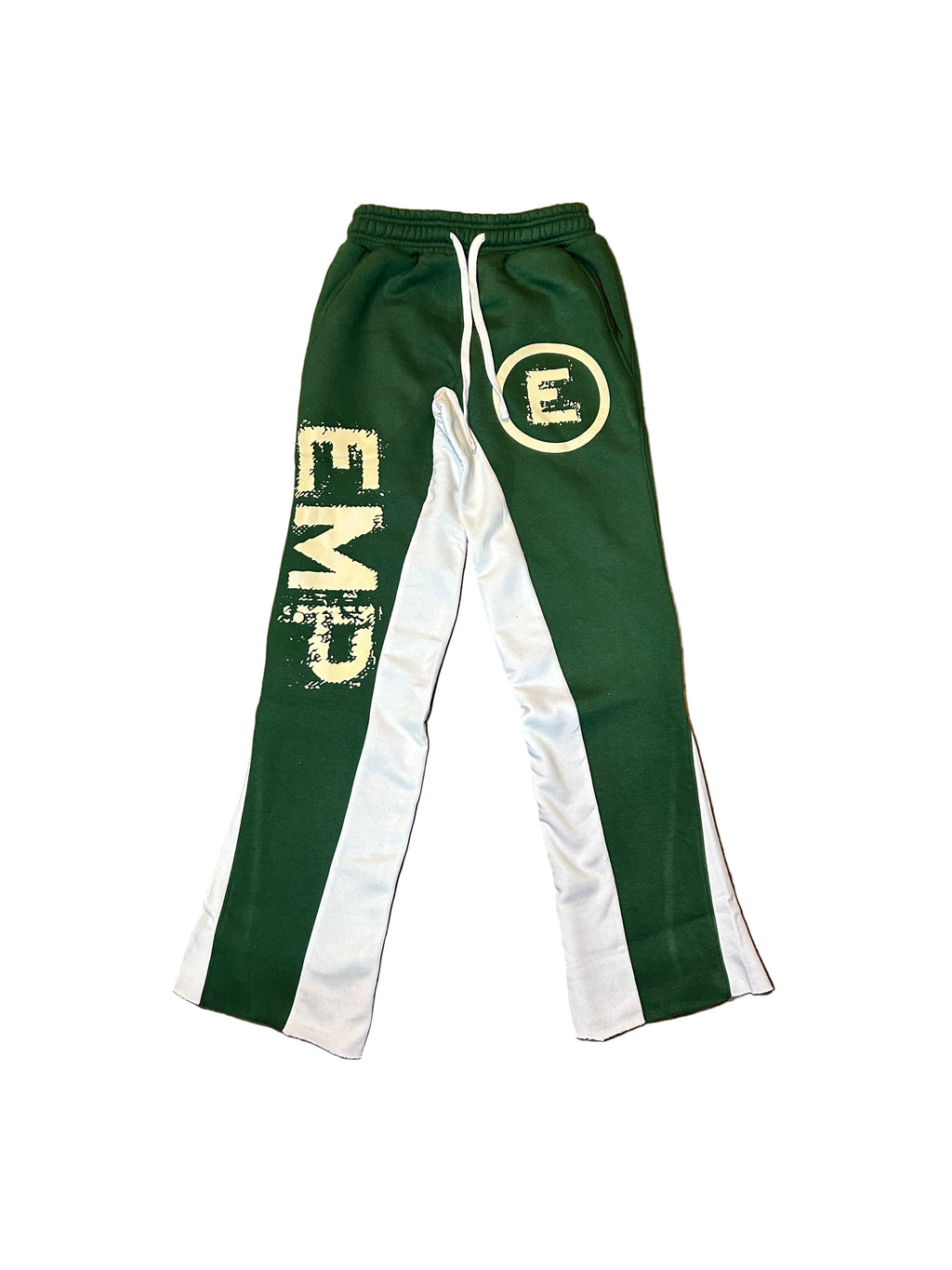 “Target” EMP Sweatpants(Green/Cream)