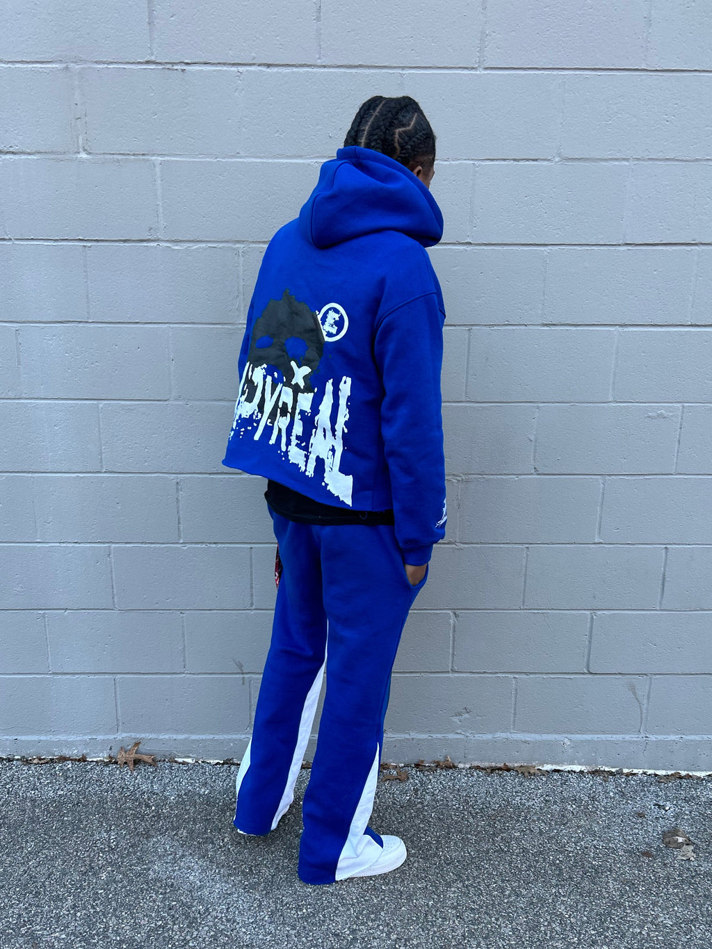 Emp Blue “Target” EMP Sweatpants(Blue/White) – Empyreal