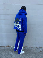 “Target” EMP Sweatpants(Blue/White)