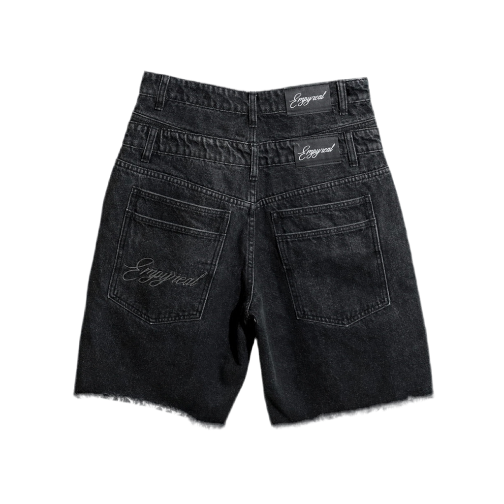 “DOUBLE VISION” DENIM SHORTS