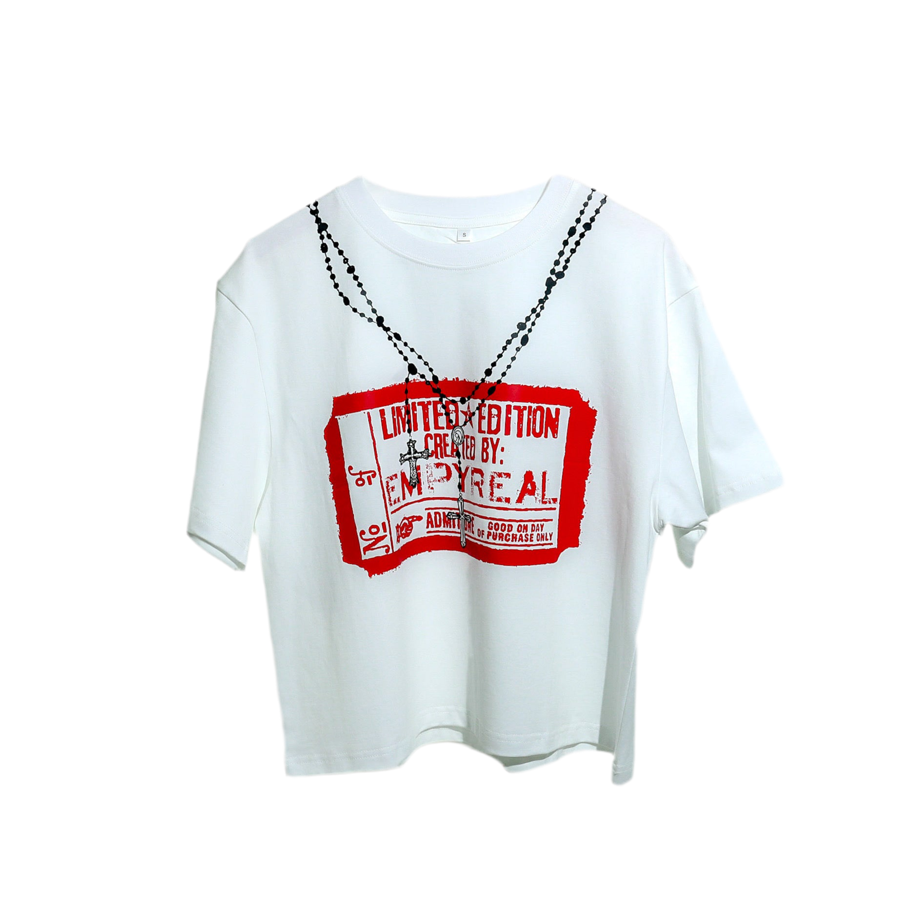 “ADMIT ONE” TEE(RED)