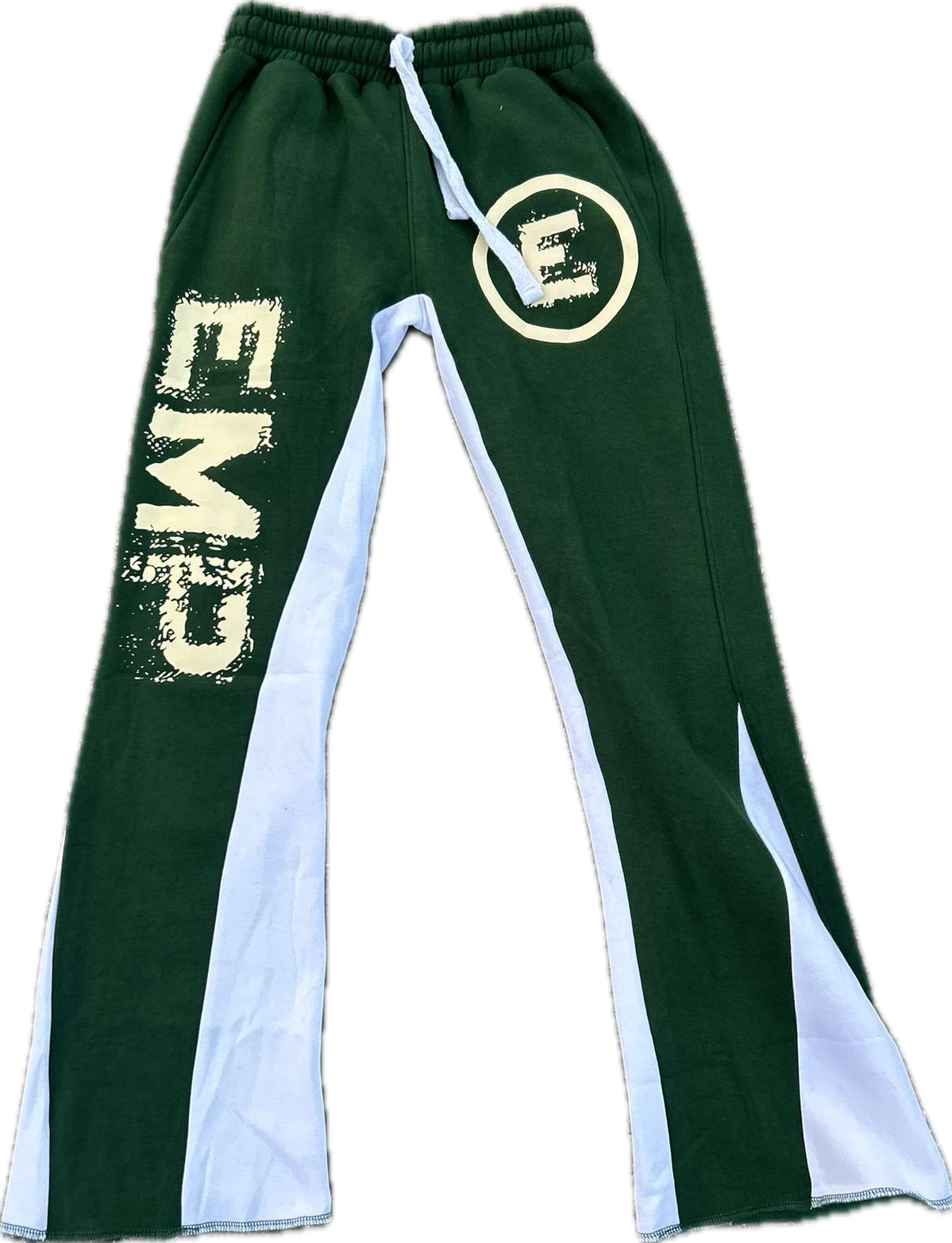 “Target” EMP Sweatpants(Green/Cream)