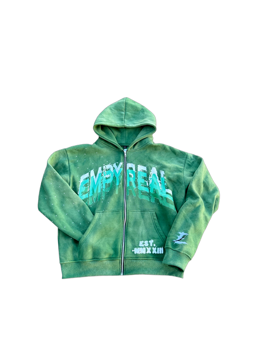 “Stacked” Hoodie (Green)