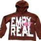 “Target” EMP Hoodie(Brown/Pink)