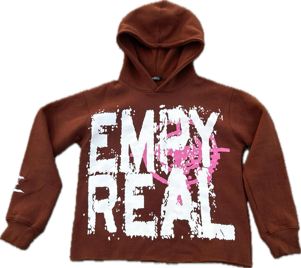 “Target” EMP Hoodie(Brown/Pink)