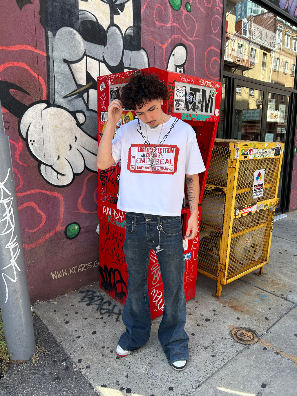 “ADMIT ONE” TEE(RED)