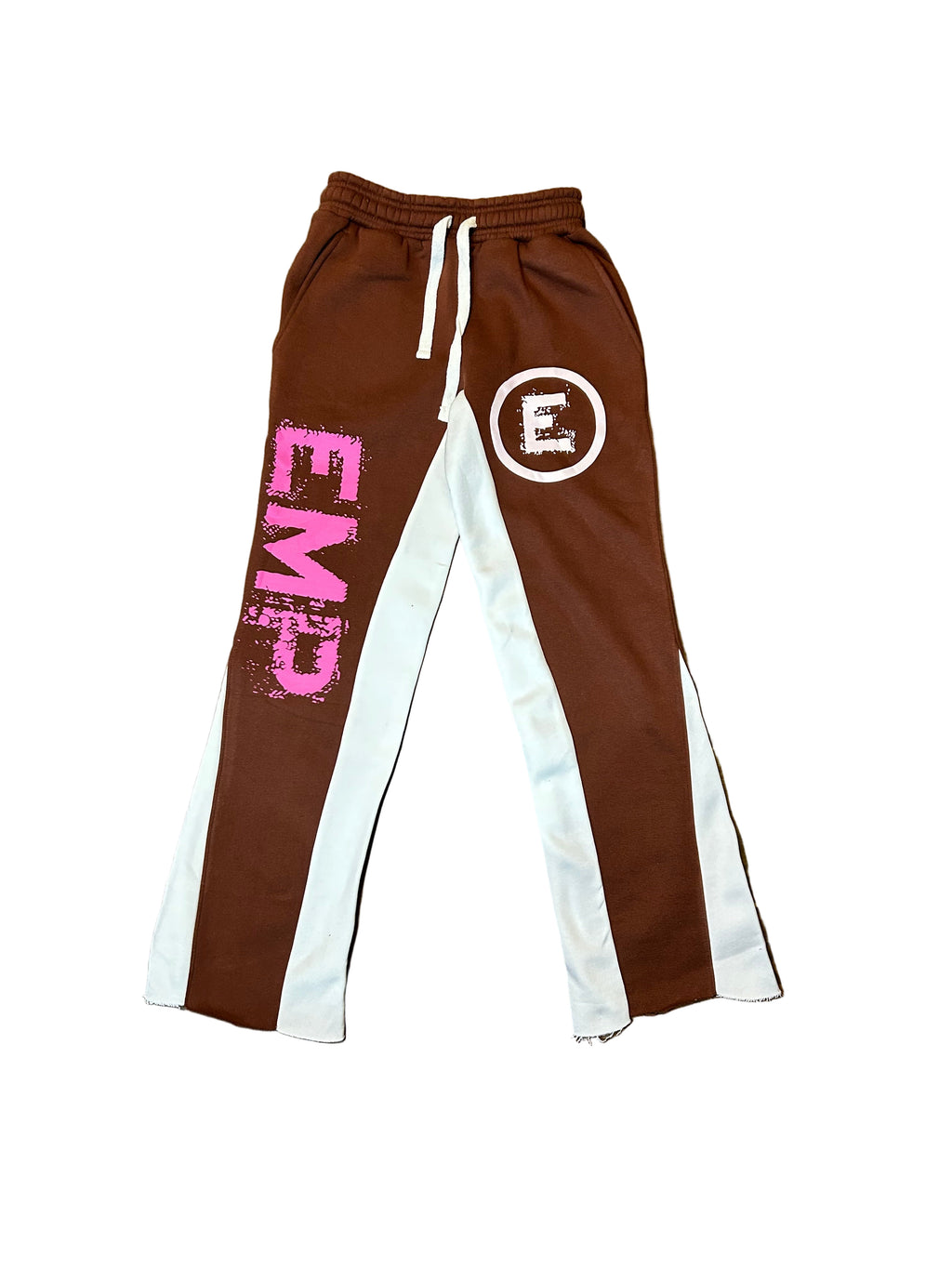 “Target” EMP Sweatpants(Brown/Pink)