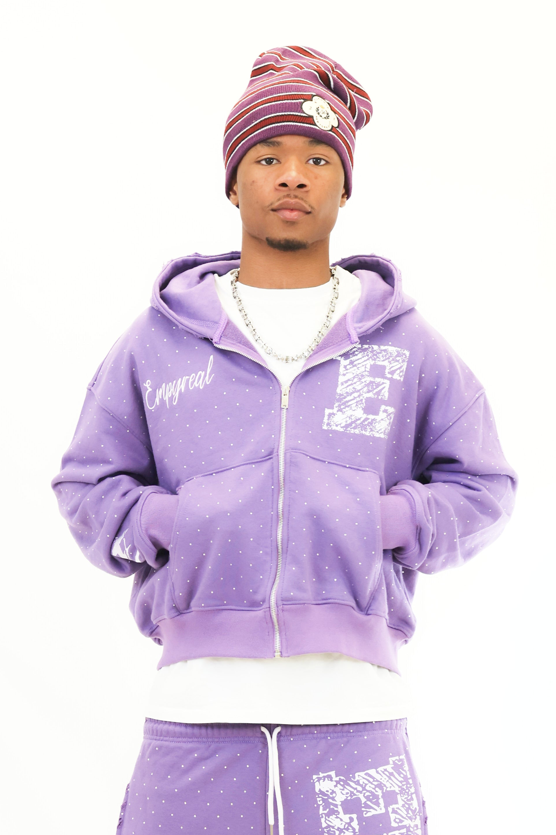 “BLAMELESS” ZIP UP