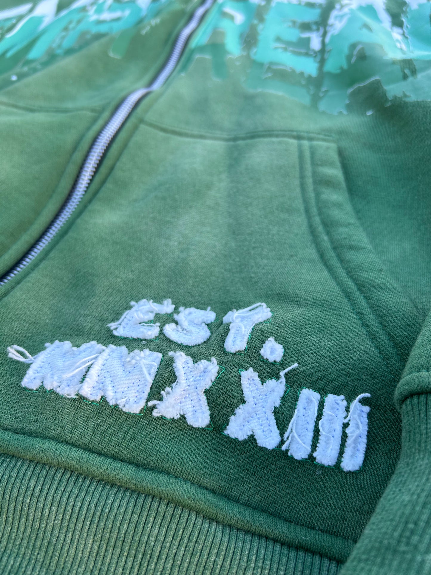 “Stacked” Hoodie (Green)