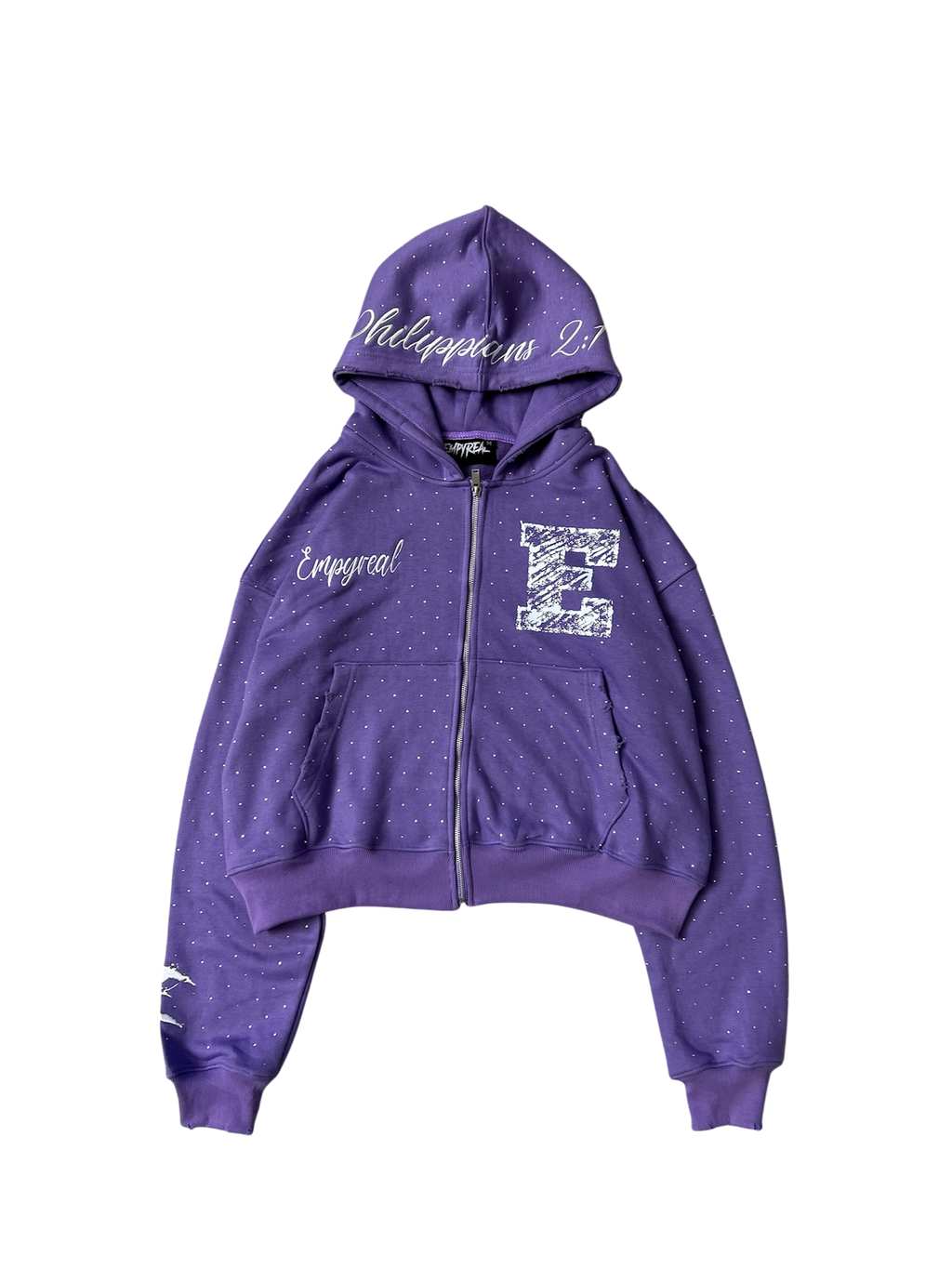 “BLAMELESS” ZIP UP