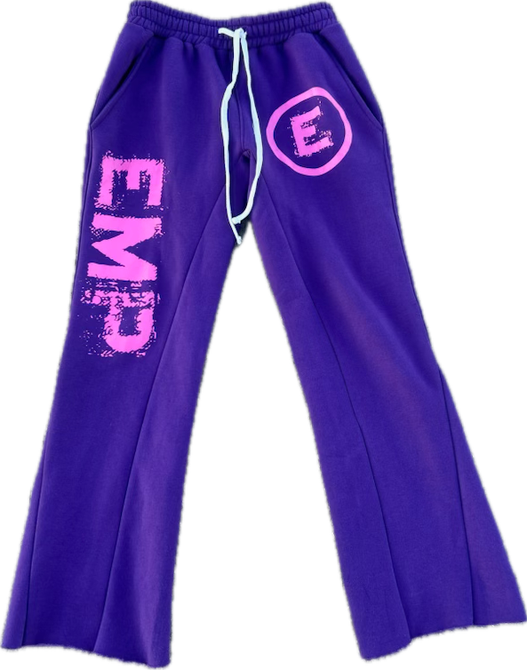 “Target” EMP Sweatpants(Purple/Pink)