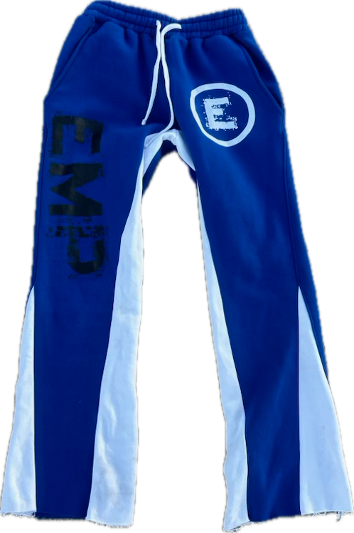 “Target” EMP Sweatpants(Blue/White)