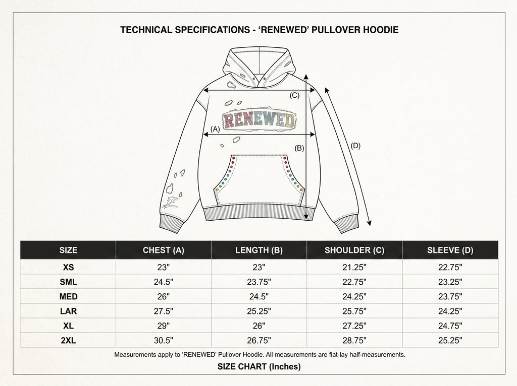 “RENEWED” PULLOVER